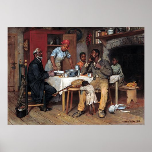 リチャード・ノリス・ブルック牧歌的な訪問 ポスター (正面)