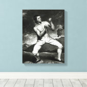 リチャード・ハンフレイポートレート キャンバスプリント (インサイチュ (ウッドフロア))