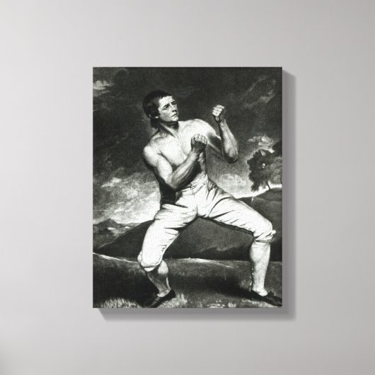 リチャード・ハンフレイポートレート キャンバスプリント (正面)