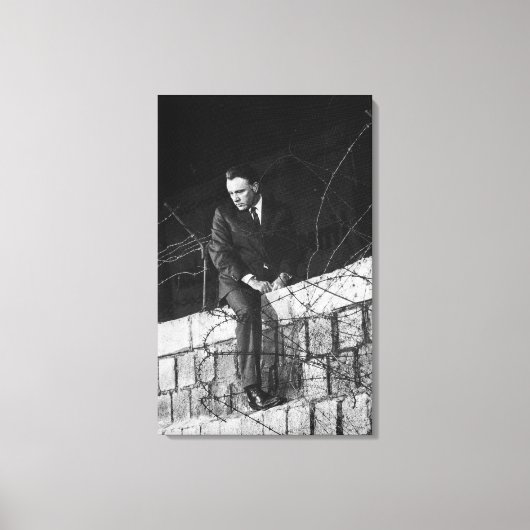 リチャード・バートンポートレート キャンバスプリント (正面)