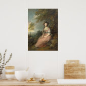 リチャード・ブリンスリー・シェリダン夫人、1785年~87年 ポスター (キッチン)