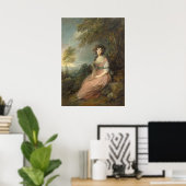 リチャード・ブリンスリー・シェリダン夫人、1785年~87年 ポスター (ホームオフィス)