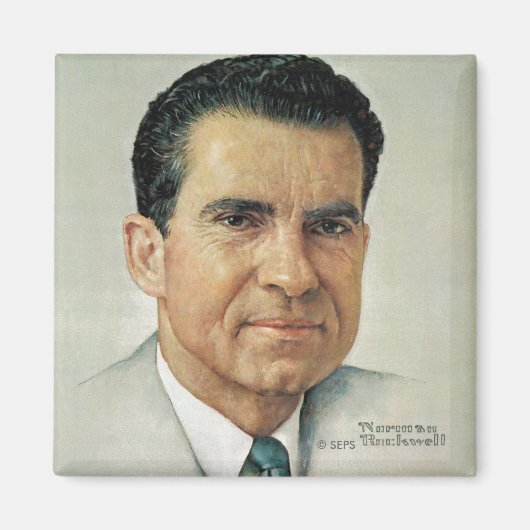 リチャード・ミルハウスニクソン マグネット (正面)