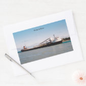 リチャード・ライスESAGステッカー 長方形シール (封筒)