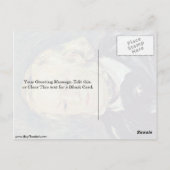 リチャード・ワーグナーポートレートバイピエール・オーギュスト・ルノアール ポストカード (裏面)