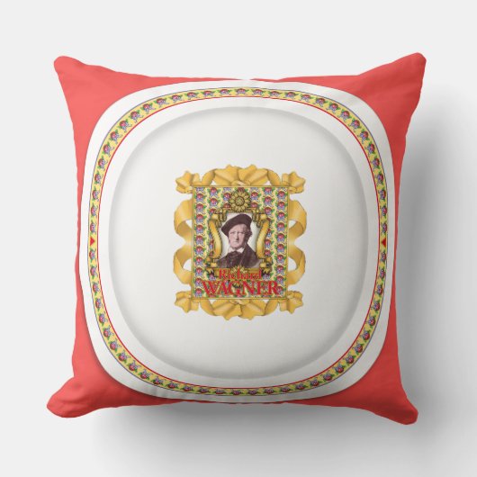 リチャード・ワーグナー クッション (正面)