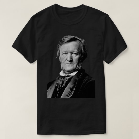 リチャード・ワーグナー・ステッカー Tシャツ (デザイン正面)