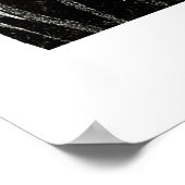 リチャード・ワーグナー、ブラック ポスター (角)