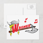 リチャード・ワーグナー ポストカード (正面/裏面)