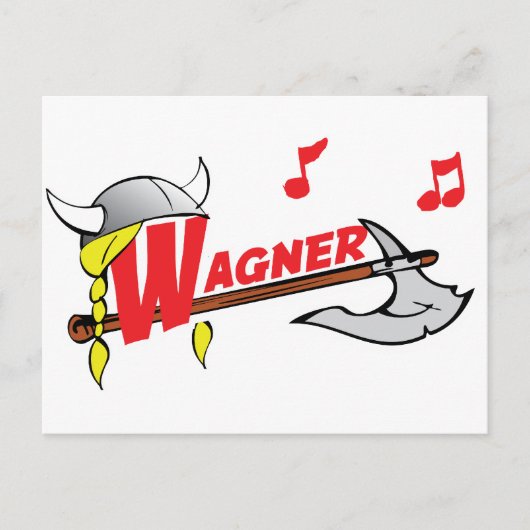リチャード・ワーグナー ポストカード (正面)