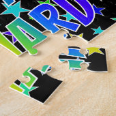 「リチャード」名、おもしろい「ハッピーバースデー」 ジグソーパズル (側面)