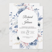 リチャード &amp; ジュリアーナ 招待状 (正面/裏面)