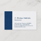 リチャードBatistaの名刺 名刺 (裏面)