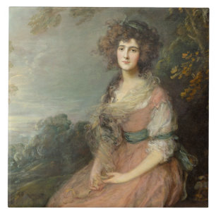 リチャードBrinsley Sheridan、1785年- 87夫人 タイル