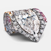 リチャードCalderon著ダイヤモンドのPuakenikeniのタイ ネクタイ (ロール)