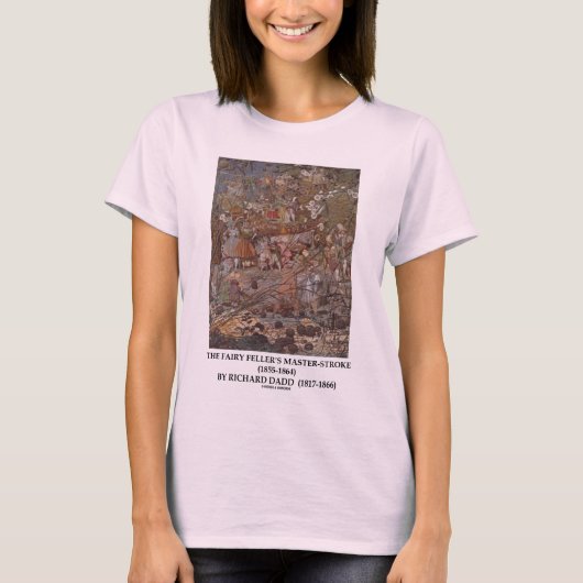 リチャードDadd著妖精の男の見事な腕前 Tシャツ (正面)