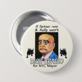 リチャードGrasso NYCの市長2013年 缶バッジ (正面&裏面)