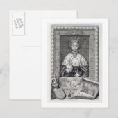 リチャードII (1367-1400)イングランド王1377-99、af ポストカード (正面/裏面)