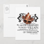 リチャードIII引用文 ポストカード (正面/裏面)