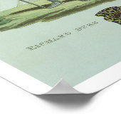 リチャードIII (1452-85) 1470、W. Maddockによる彫刻 ポスター (角)