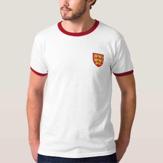 リチャードLionheartの戦士のワイシャツ Tシャツ (正面)