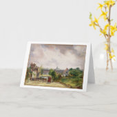 リチャードSteele's Cottageのハムジョン・コンスタブル|の カード (黄色い花)