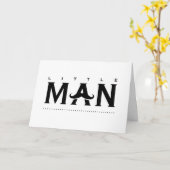 リッおもしろいトマン生まれたばかりのベビー カード (黄色い花)