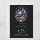 リッお洒落トルキノコ1歳の誕生日パーティー 招待状 (正面)