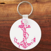 リッかわいらしトルピンクいかり キーホルダー (正面)