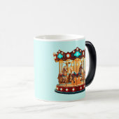 リッかわいらしトル回転木馬 モーフィングマグカップ (正面右)