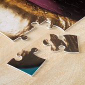 リッエレガントプススタイリッシュバッドガールカスタムパーソナライズされた ジグソーパズル (側面)