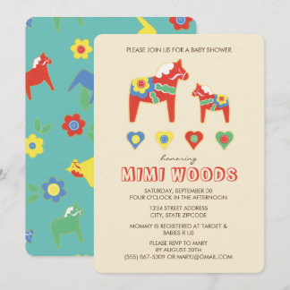 リッカティルベビーシャワー招待状 招待状