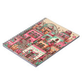 リッカラフルトルビレッジノート ノートブック (左側)