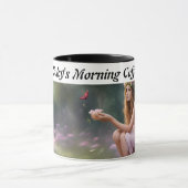 リッキーのコーヒーカスタマイズ可パーソナライズされた能 マグカップ (中央)