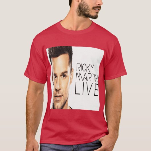 リッキー・マーティン 俳優 ファミリー Tシャツ (正面)