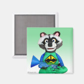 リッキー・ラクーン・マグネット マグネット (正面/裏面)