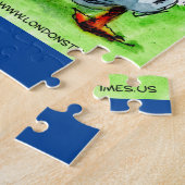 リックおもしろいロンドングースバンパイア着用ベル ジグソーパズル (側面)