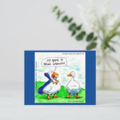 リックおもしろいロンドングースバンパイア着用ベル ポストカード (スタンド正面)