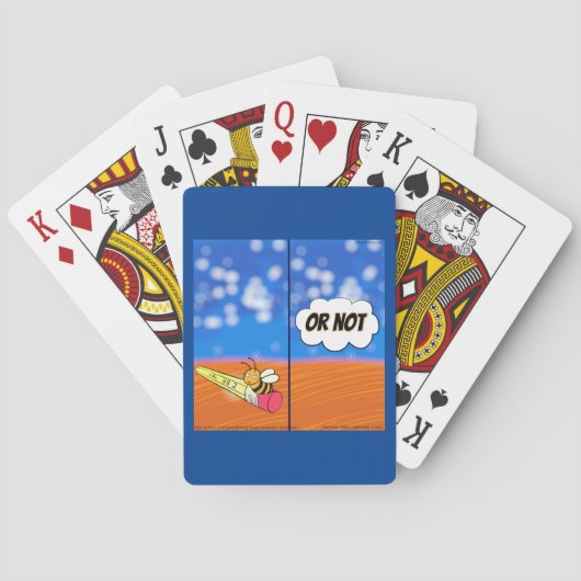 リックおもしろいロンドンシェイクスピア漫画 トランプ (裏面)