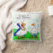 リックおもしろいロンドンバンパイアグース クッション (ブランケット)