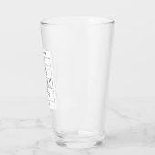 リックおもしろいロンドンフィールドマウス漫画 タンブラーグラス (左)