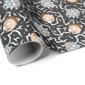 リックとモティの稲妻パターン ラッピングペーパー (ロールコーナー)