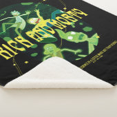 リックとモティ落下引用文バッジ シェルパブランケット (3/4)