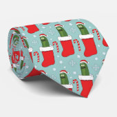リックとモティ |クリスマス・ピックル・リック・パターン ネクタイ (ロール)