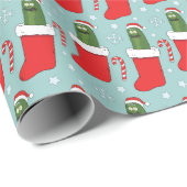 リックとモティ |クリスマス・ピックル・リック・パターン ラッピングペーパー (ロールコーナー)