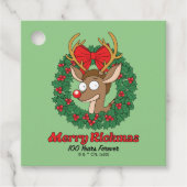 リックとモティ |トナカイのモーティメリーリクマス フェイバータグ (正面)