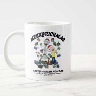 リックとモティ  リクメリーマスプレゼント ジャンボコーヒーマグカップ