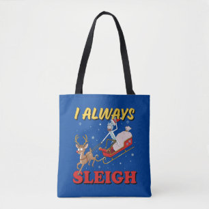 リックとモティ I Always Sleigh トートバッグ