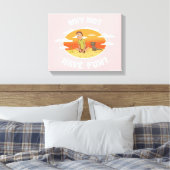 リックとモルティ™ |おもしろいがない理由 キャンバスプリント (インサイチュ (寝室))