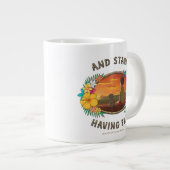 リックとモルティ™ |おもしろいがない理由 ジャンボコーヒーマグカップ (正面右)